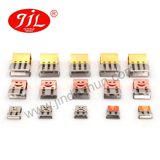 Custom golden Series Rectangle  Wire metal Paper Binder Clip