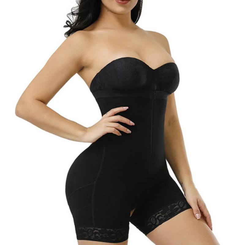 2021 Women Jumpsuits Waist Trainer Leggings Cinchers Latex Girdles Shapewear Fajas Colombianas Body Shapers