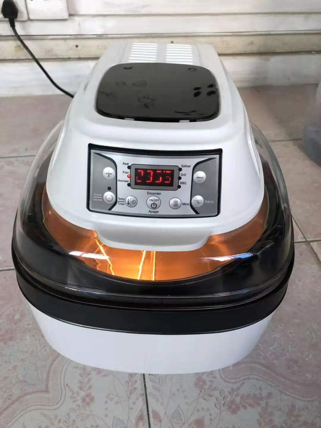 10L больший размер компьютерное управление легко работать быстрого приготовления функция для блюд без масла глубокий модель RAF-1001 домашней кухни аэрофритюрница микроволновая