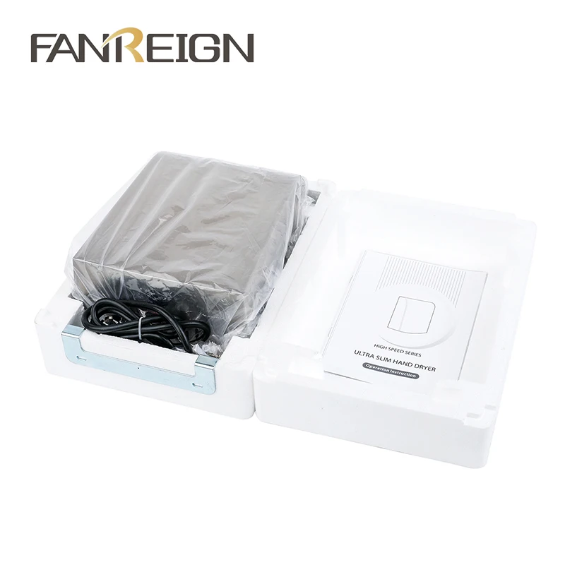Falin Fl-3007 Hand Dryer with HEPA Filter, High Speed Compact Bathroom Hand Dryer Stainless Steel Hand Dryer