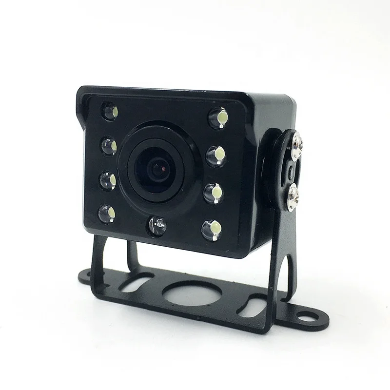 12V-24V AHD Truck Reverse Rear View Backup Camera Waterproof Front Side Rear View Reversing Camera with 8 LED With Night Vision
