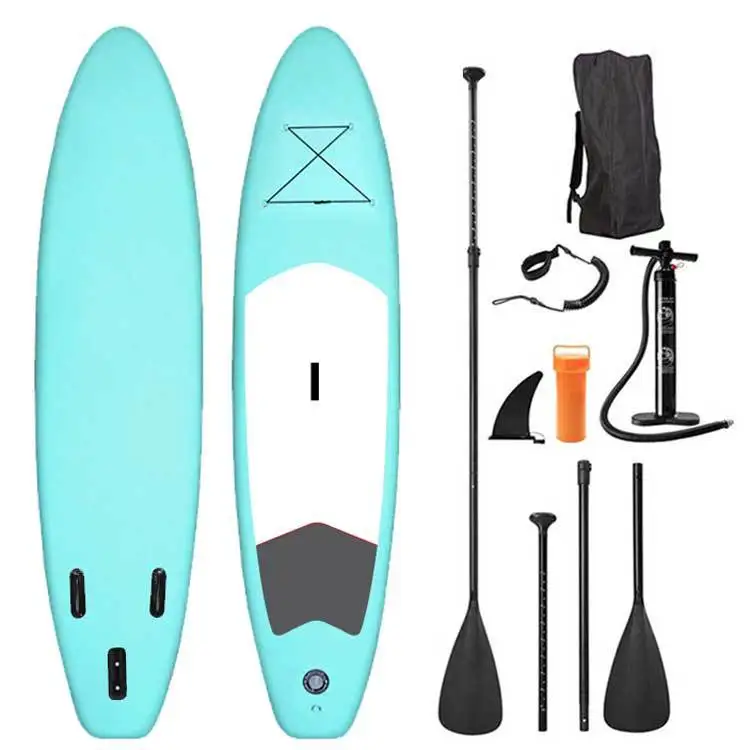
Inflatable sup surfboard standing paddle portable inflatable surfboard racing paddle 