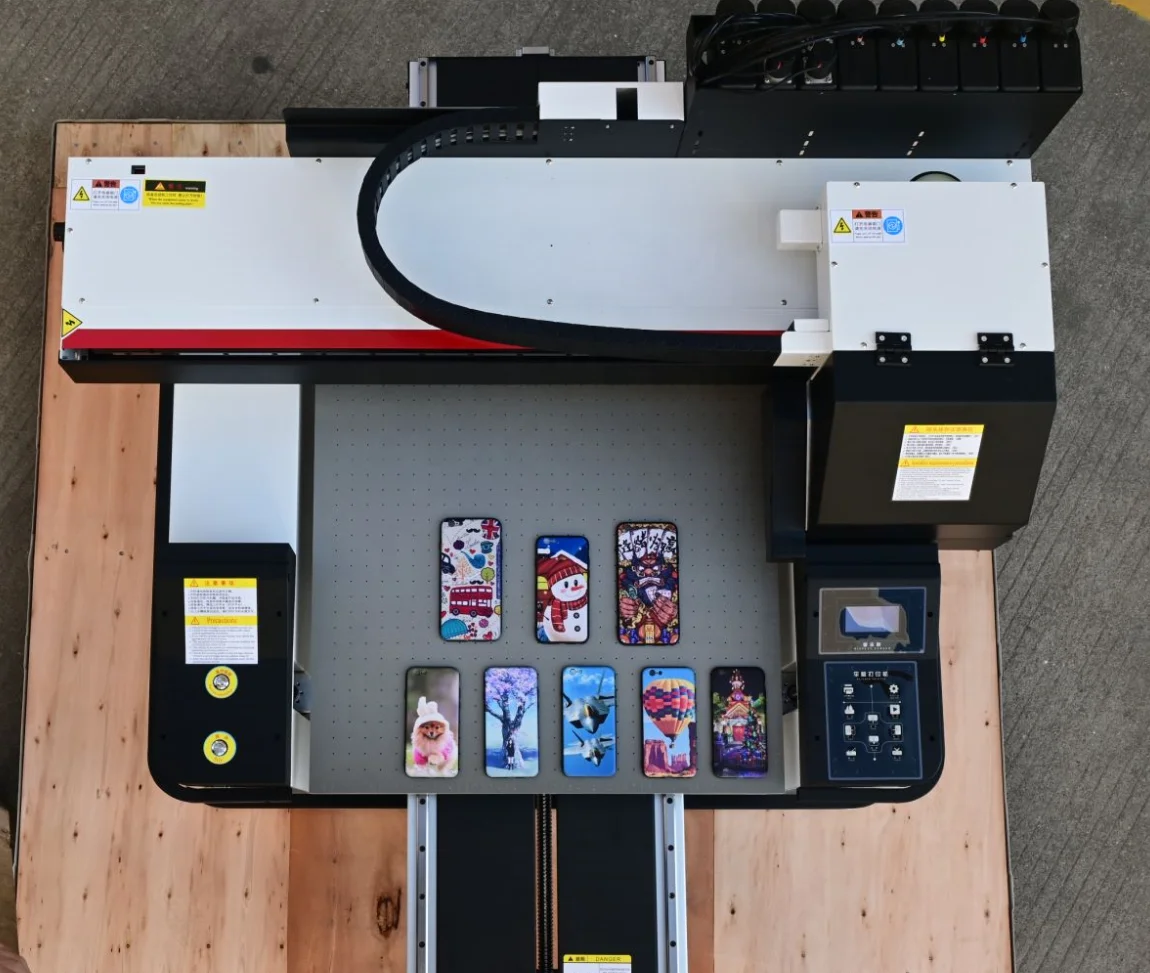 A1 6090 3 heads XP600 TX800 uv flatbed printer