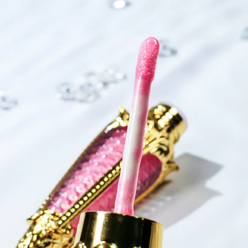 Professional Lip Makeup Long Lasting Waterproof Glow Shimmer Shinning Pigmented Liquid Lipstick