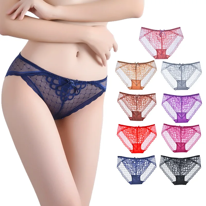 Hot Sexy Girls With Lace Underwear See Through Panty Sexy in Sexy Lingerie Panties Underwear
