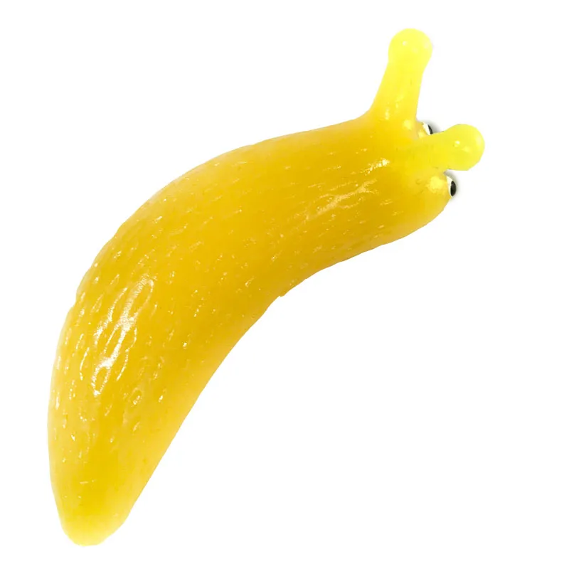 Fun sensory TPR novelty small animal toy squishy sticky toy of snail shape for party games