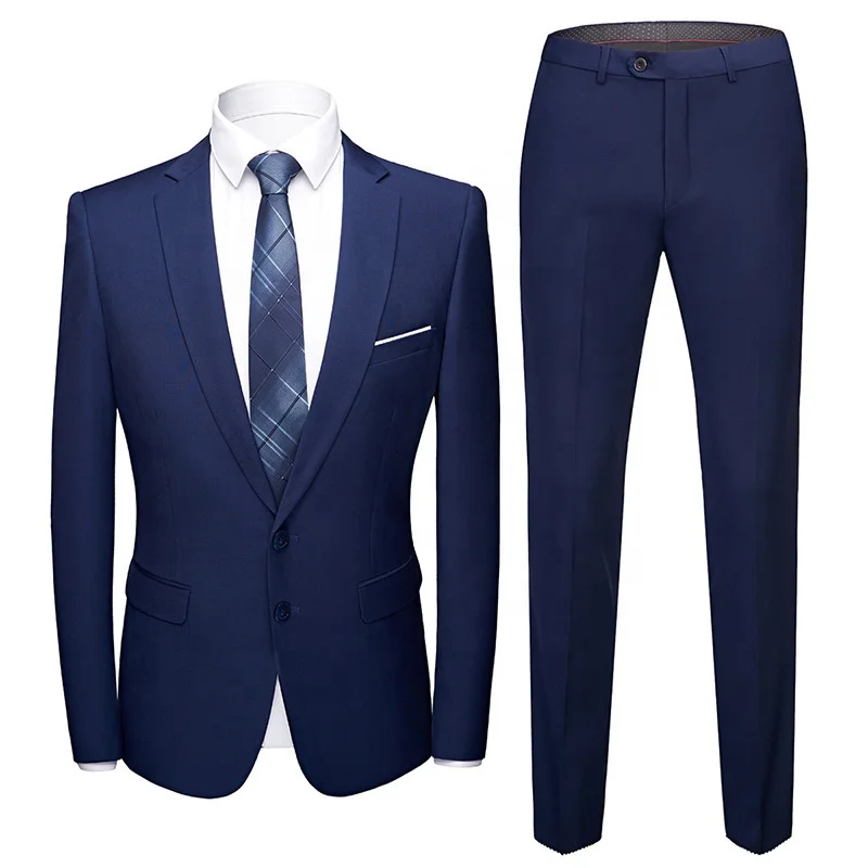 High Grade Worth Buying Custom Made Wool Suits Sets For Man Chinese Supplier Slim Fit 2 Piece New Grooms Fashion Suit