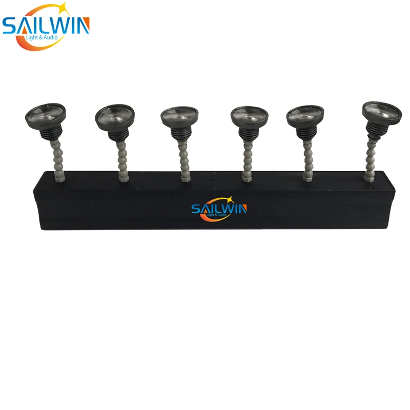 Stage Light ZOOM Battery Powered Wireless LED Pinspot Light DMX IN&OUT Remote Control For Wedding Party