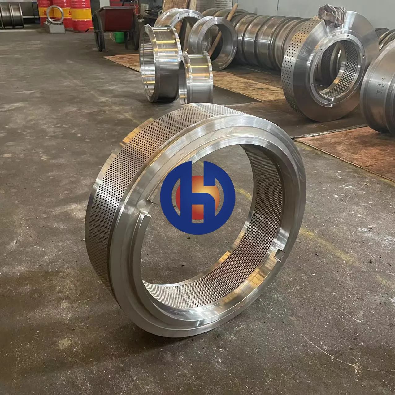 SS AS feed pellet ring die OGM 0.8 Matrix OGM 1.5 manufacturer for Russian market