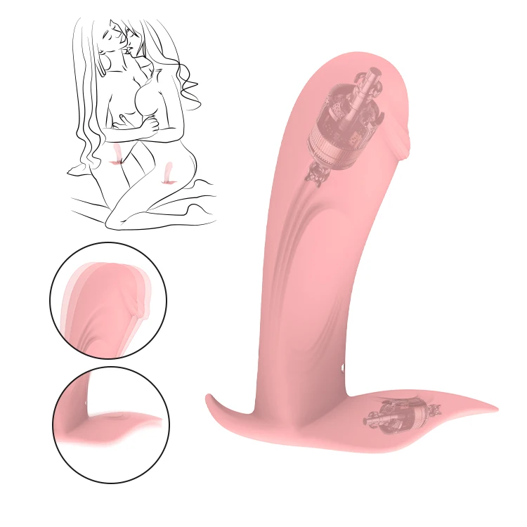 Sex Shop Products Invisible Wearing Double-Sided Stimulation Dildo Vibrating Egg Sex Toy Vibrator