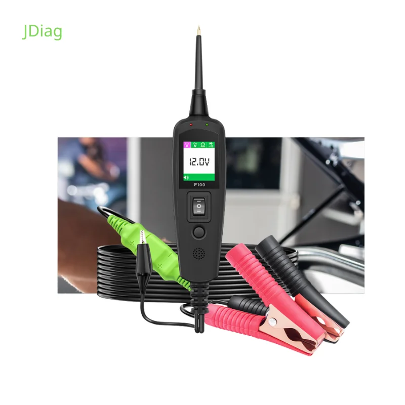 Jdiag P100 набор инструментов для ремонта автомобиля тестер электрических цепей 12v 24v
