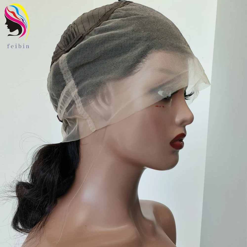 fast shipping stock 360 full lace frontal wig 100% virgin brazilian peruvian Human Hair hd transparent lace front wig for women