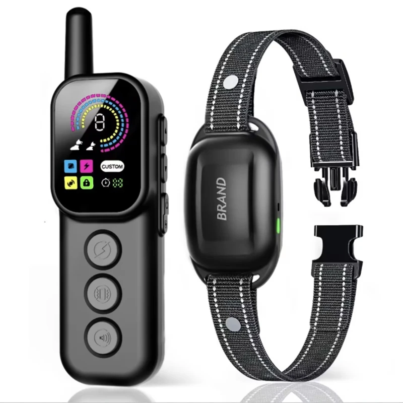 2024 New Dog GPS Wireless Fence Electric Fence System Rechargeable C91 Dog Fence Shock Collar Outdoor for Dogs With Screen