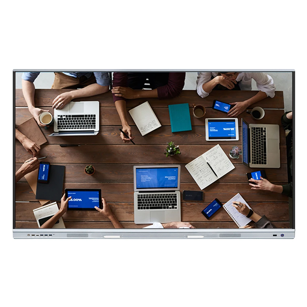 LONTON Teaching Equipment IR Smart Education Whiteboard Interactive Board 75 86 98 Inch Digital Display for School