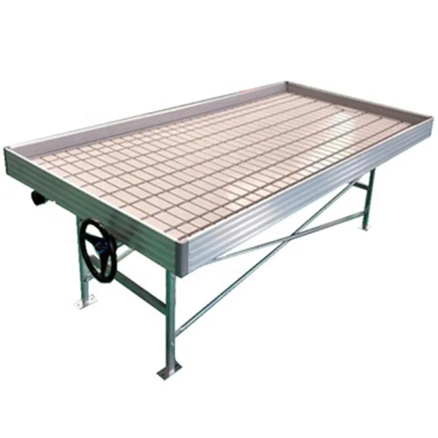 
greenhouse nursery seed bed plant grow bed roll bed dwc hydroponics grow table rolling table for dwc hydroponics 