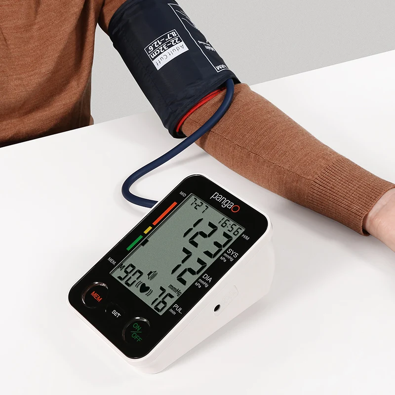 Medical automatic talking bp machine long-term electronic digital blood pressure monitor