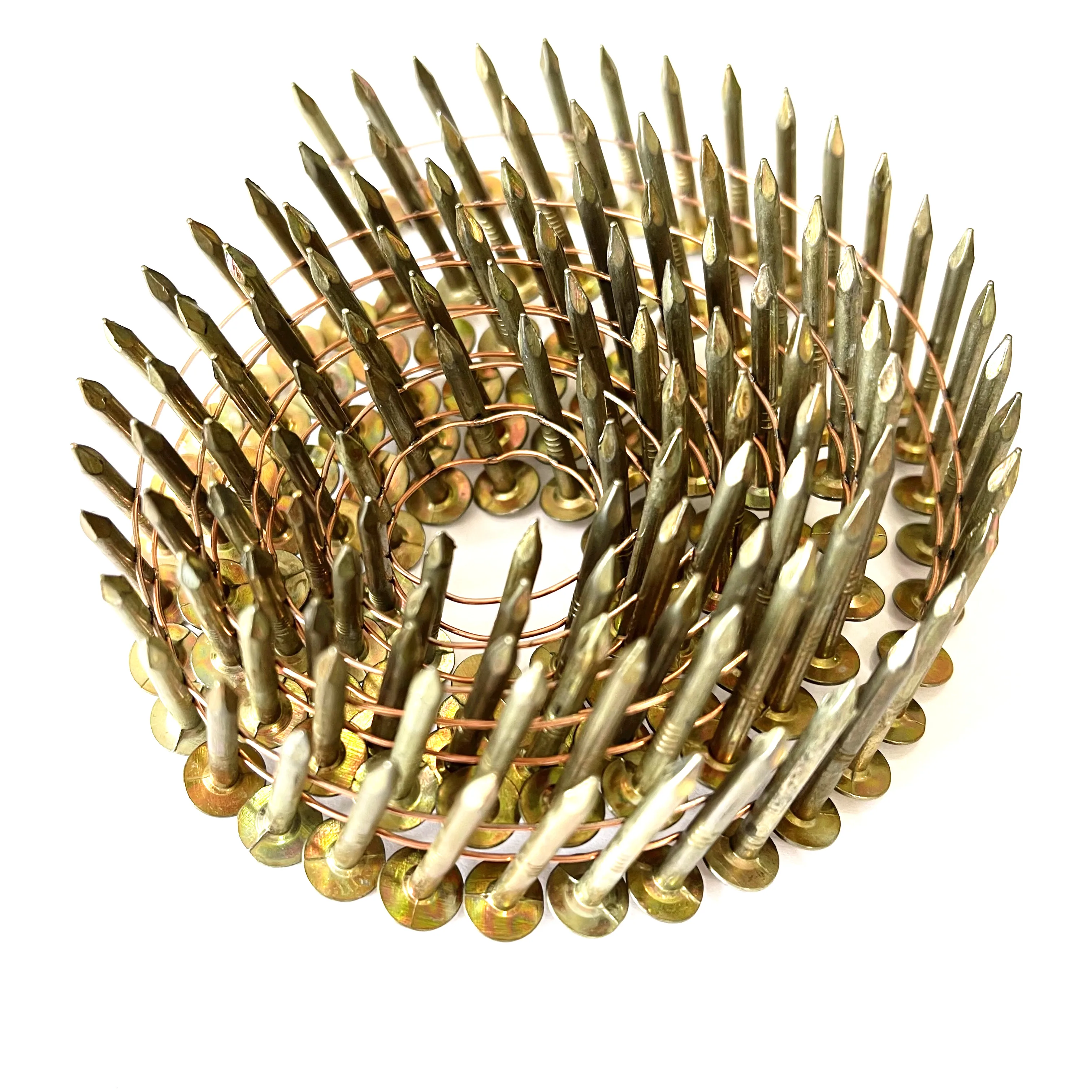 roofing coil nails collator machine 1 1/4 galvanized roofing clout nails 2 3/8 for construction