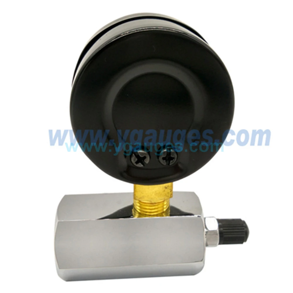 Gas test pressure gauge for measurement of coal gas service