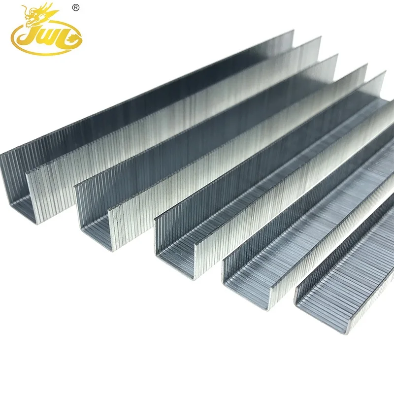 Promotional Items China Silver Galvanized Wire Furniture Staple 21GA U-Type Nail