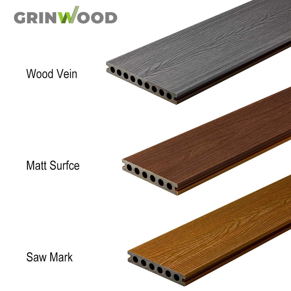 Outdoor Garden Use Outdoor Hollow Waterproof Wpc Composite Decks Floorings