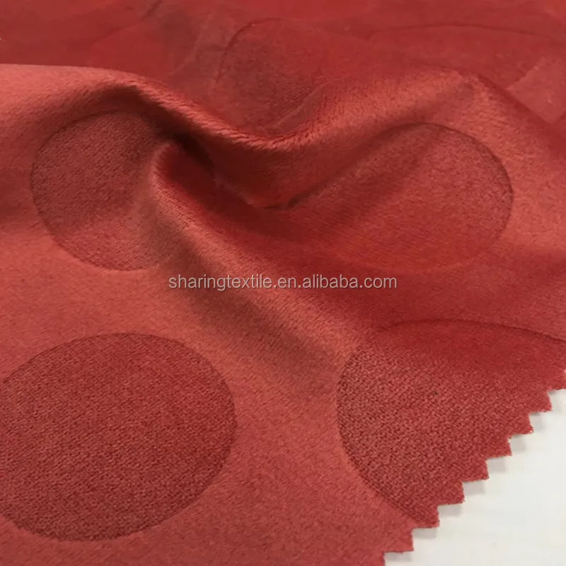 Stock Lot Warp Knitted Jacquard 3D Embossed Tricot Polyester Knitted Microfiber Velvet Terry Fabric For Sofa Cover And Cushion