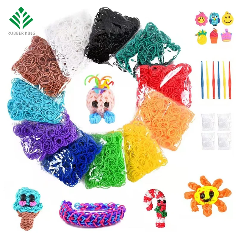 DIY Loom Bands Bracelet Making Kit For Bracelet Making Rubber Loom Band
