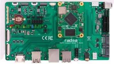 Rk3566 radxA см3 модуль материнской платы маленькая Бытовая Техника Сборка pcba