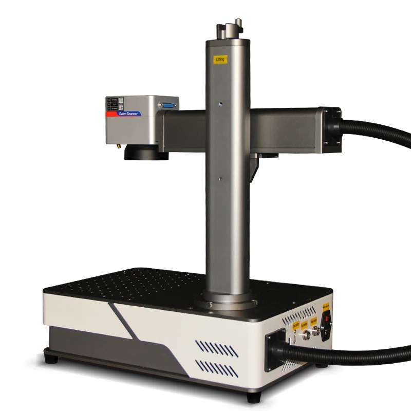 Desktop Portable  Fiber CNC Laser Marker 20W 30W 50W Fiber Laser Marking Machine Price 50W Fiber Laser For Engraving Metal