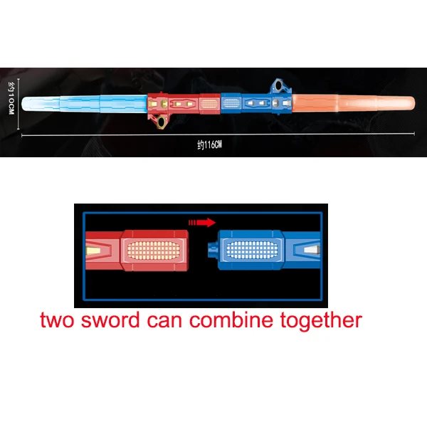 Hot Sale Sword Toy Boy Gift Toy 58CM Light Sound Sabers StarWars Laser Sword Telescopic Lightssaber