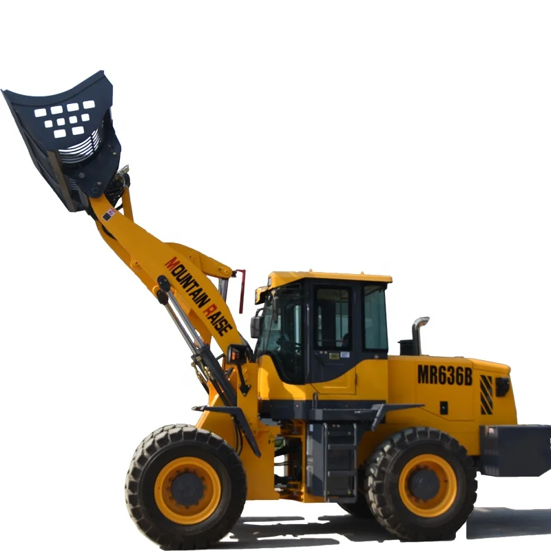 124hp wheel loader payloader china