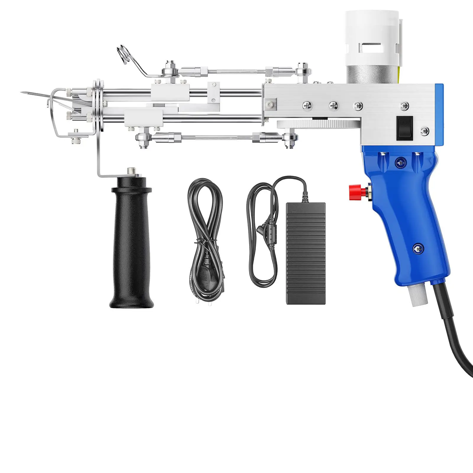 Hot Sale 2 in 1 Pistolas de mechones Electric Hand Rug Tufting Gun Making Machine Set for Carpet