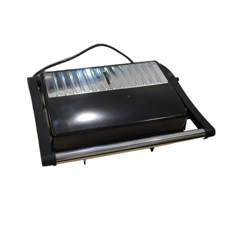  Floating hinge system automatically multifunctional 2-slice press grill toaster breakfast industrial sandwich