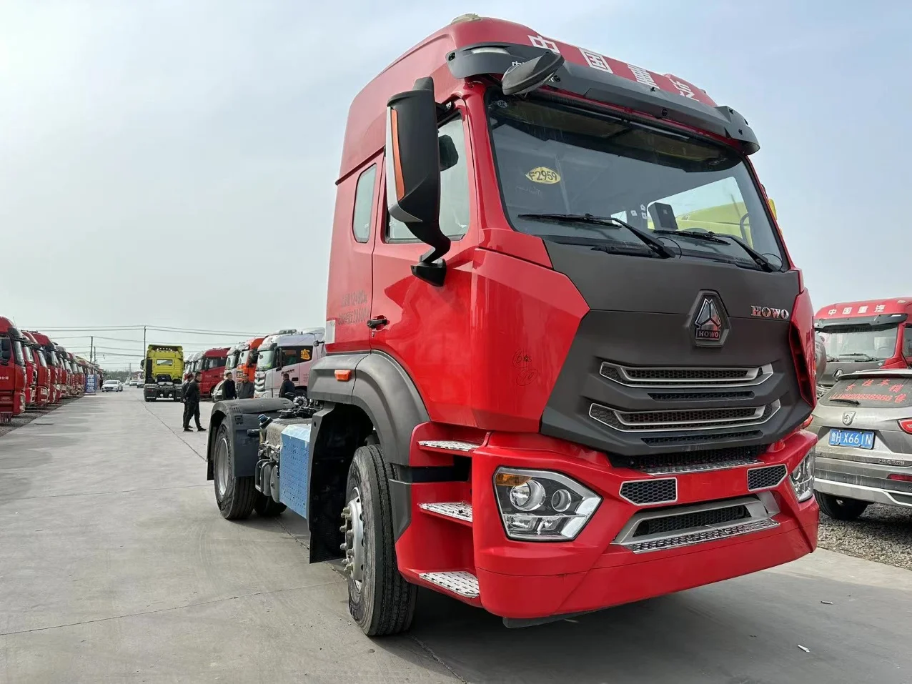 Howo A7 6x4 375 сверхмощная 2015 Международная головка тягача для продажи