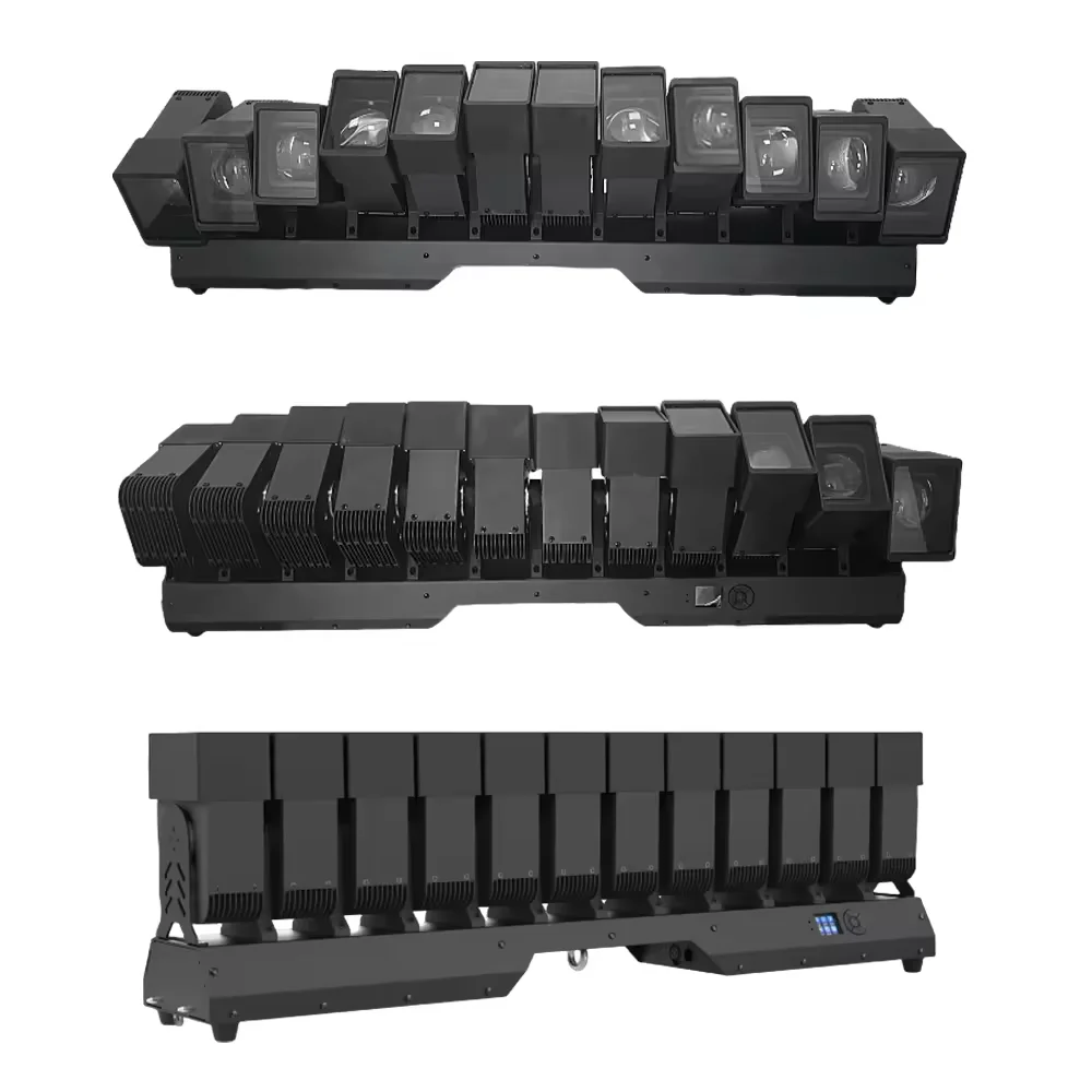 AOPU 12X60W Beam Moving Head Wash Light Stage Lighting For DJ Bar Night Club Party