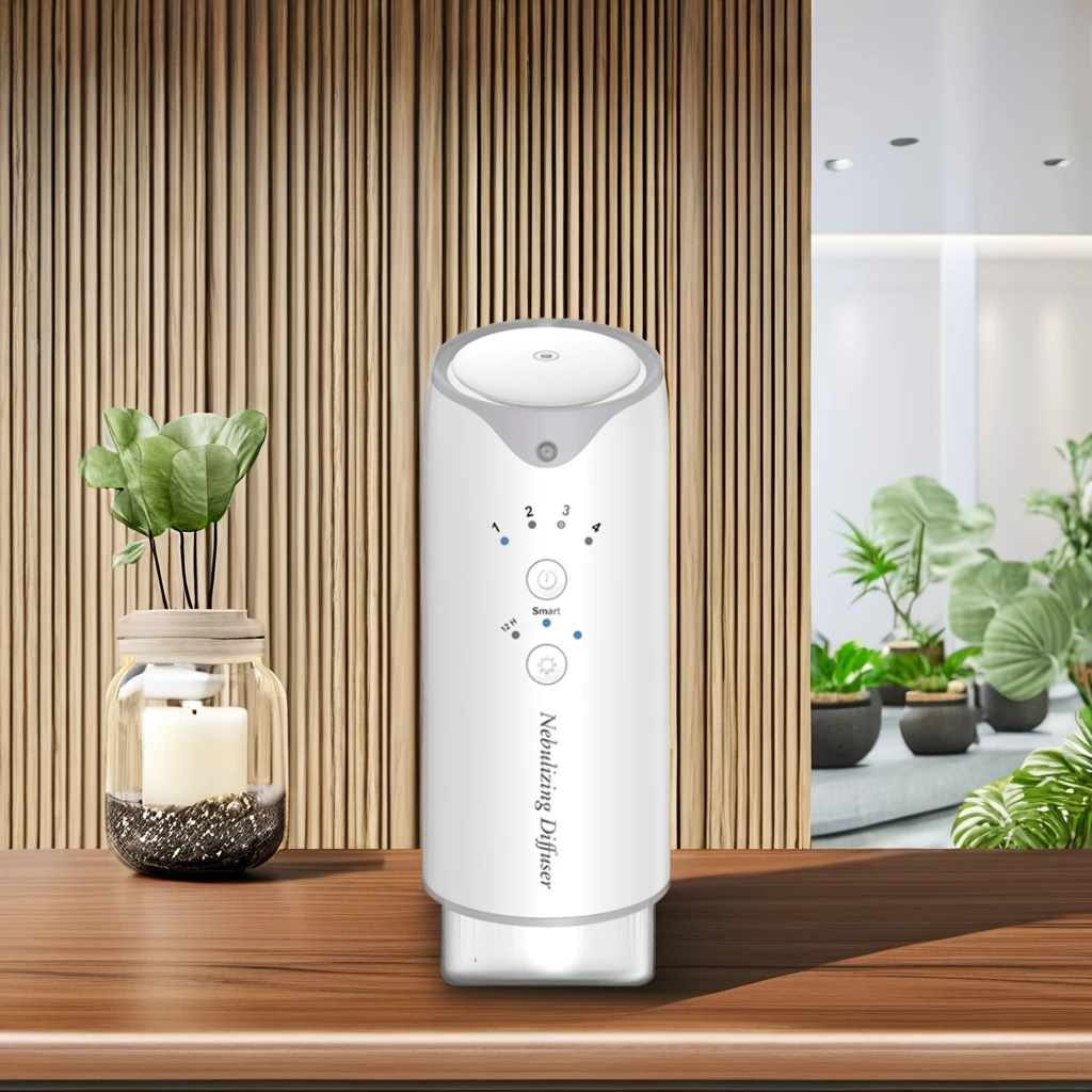 Hotel Scent Reed Diffuser Essential Oil Ultrasonic Private Label Aroma Nebulizer Industrial Scent Diffuser