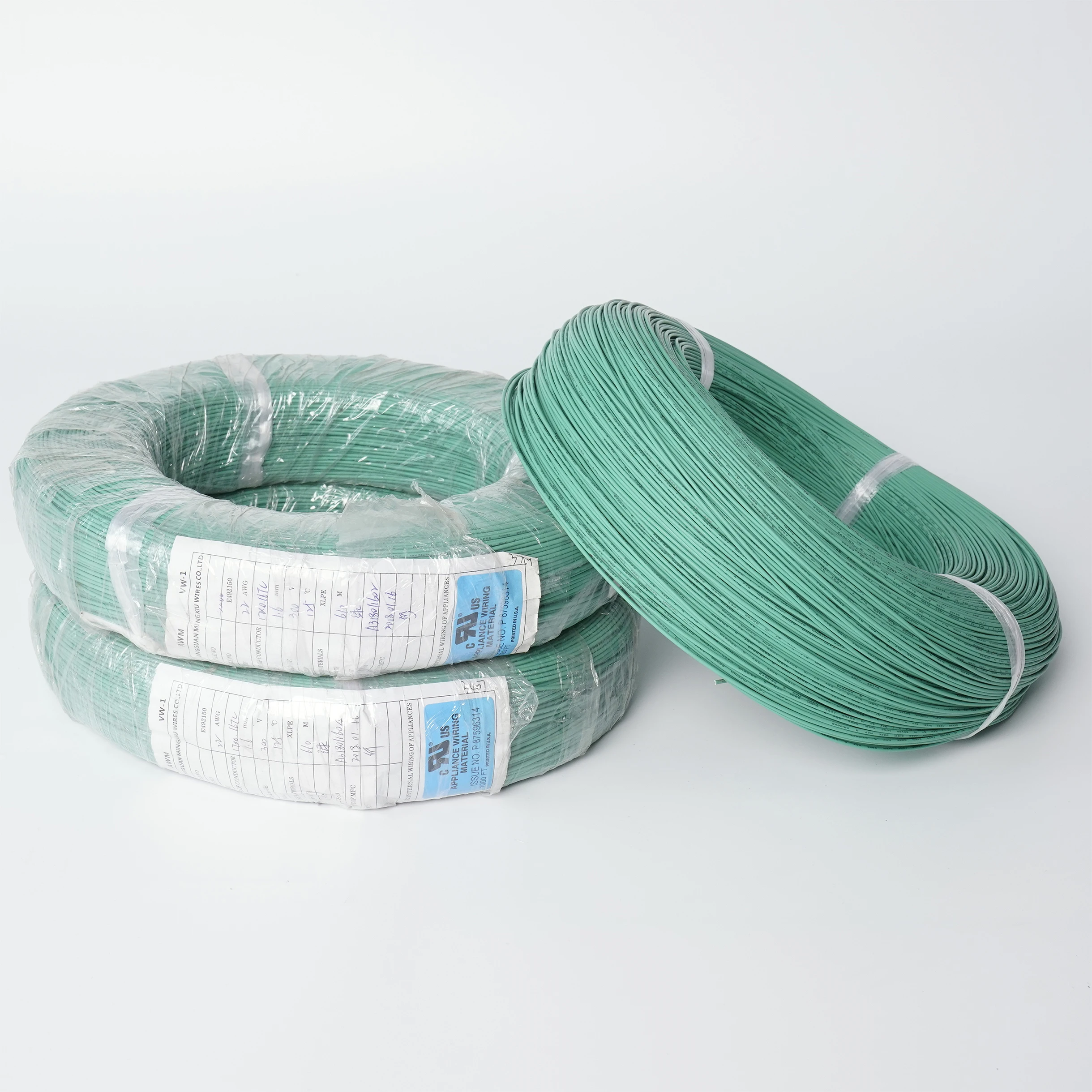 Провод UL3266 AWG, провод из луженой меди, изоляция из сшитого полиэтилена, бесгалогенный кабель, высокотемпературный Электрический провод