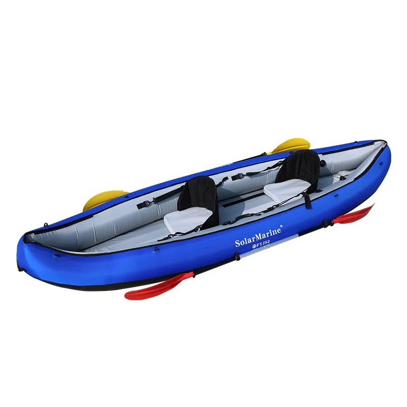 wholesale 0.55cm thickness PVC 200kg bearing 2 person 330cm inflatable canoe kayak boat