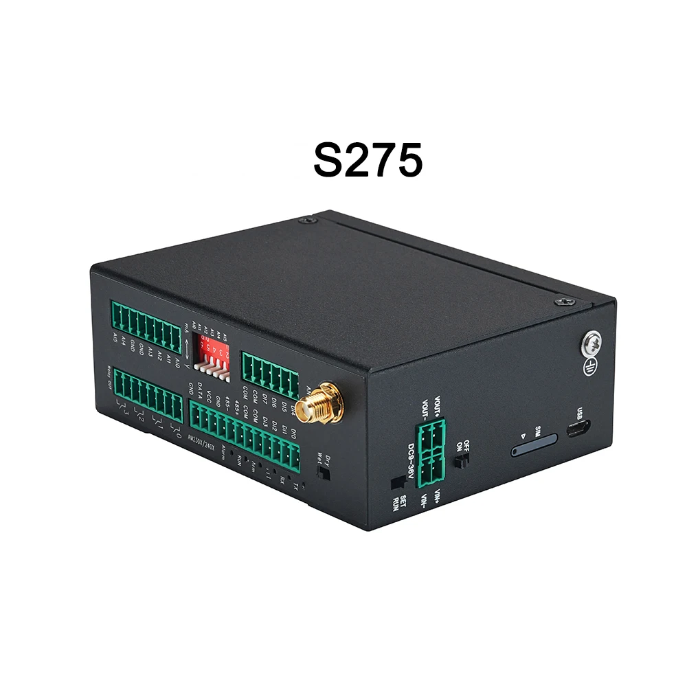 RS485 DI AI DO T & H Modbus MQTT сотовый M2M RTU шлюз для общественного освещения удаленного мониторинга