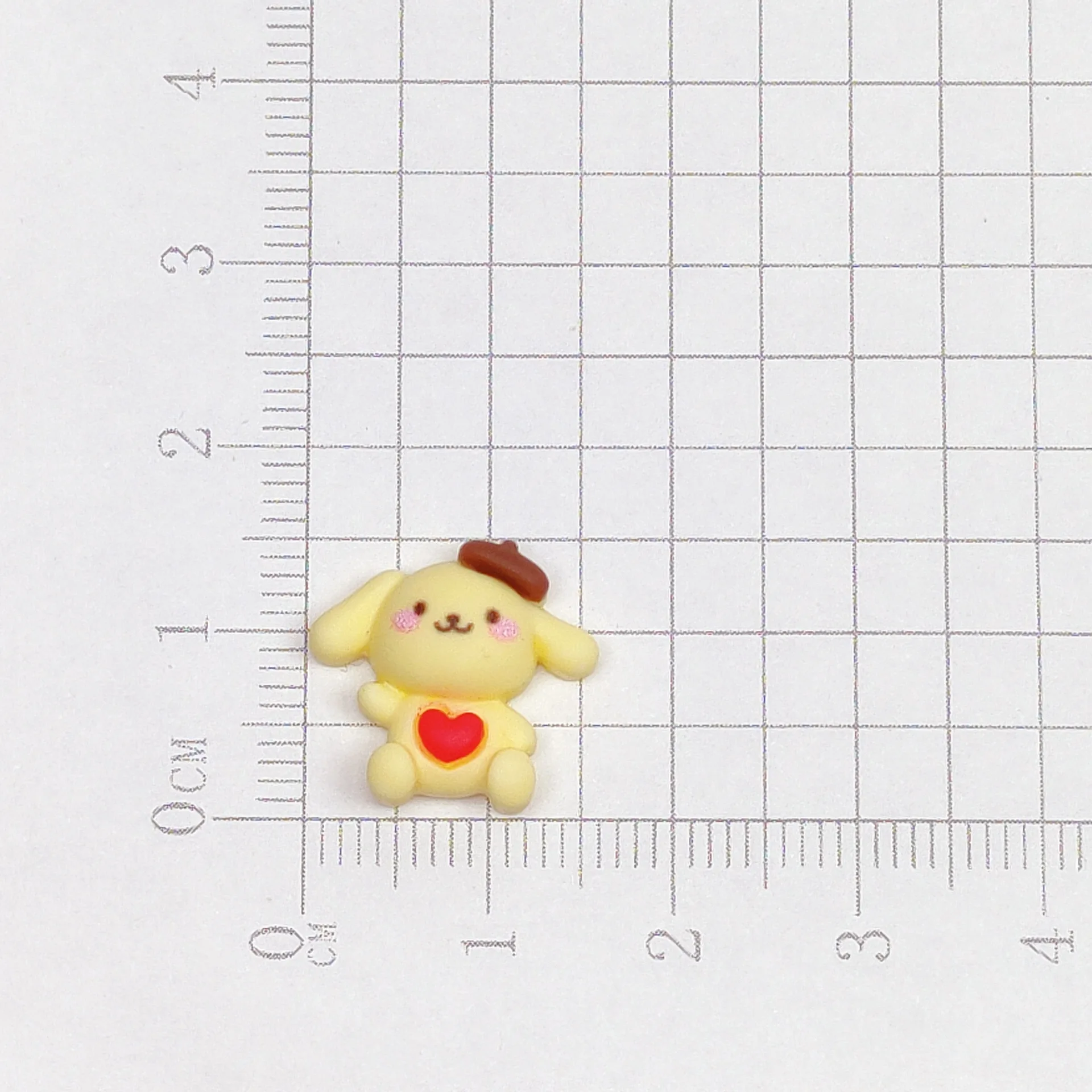 Japanese Nail Art Mini Size Resin Solid Color Purple Cartoon DIY Accessories Beauty Salon Material Decoration Product 3D Charms