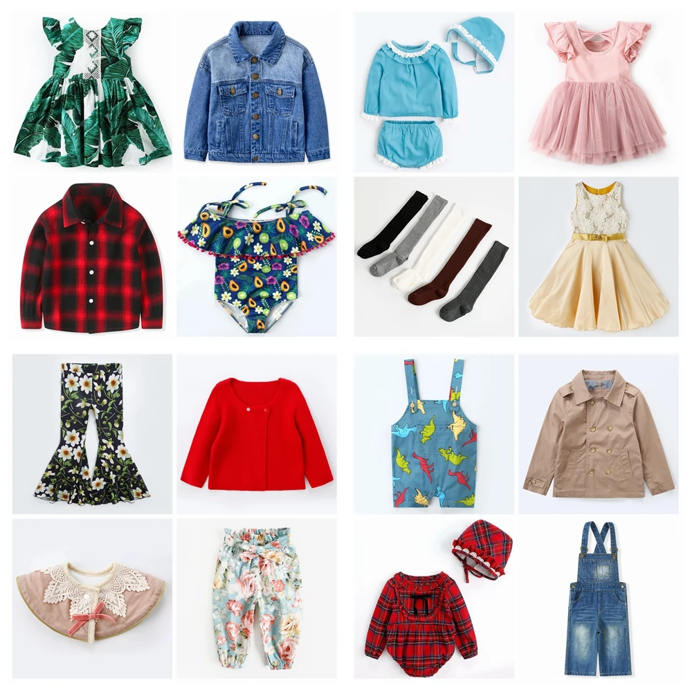 
Shijun Brand Custom made Company direct sales kid dress Baby Romper Boutique baby boy clothes girls dresses tutu 