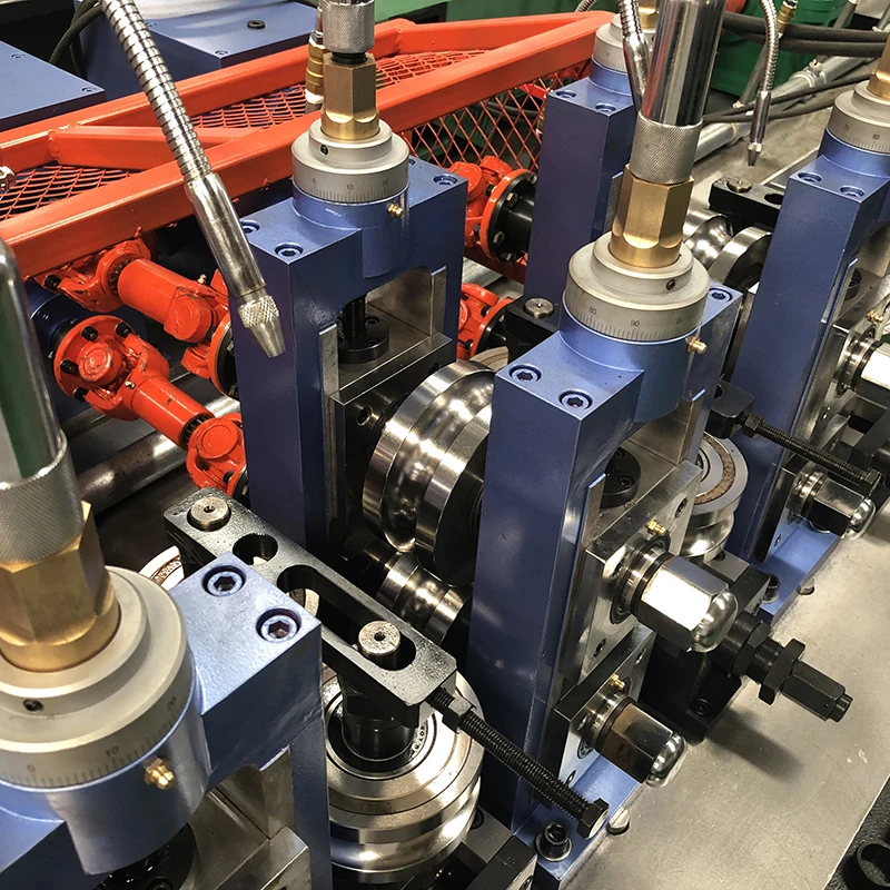 High Precision Tube Mill New Design High Frequency Welded Round Square Mild Steel Tube Mill