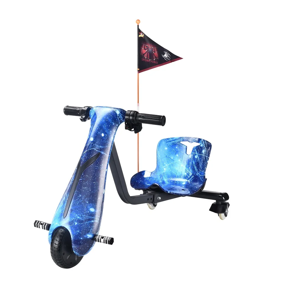 Mini Elephant Crazy Go Electric Drift Trike Scooter Motor 3 Wheel 36V Lithium Battery Adjustable Speed Drifting S