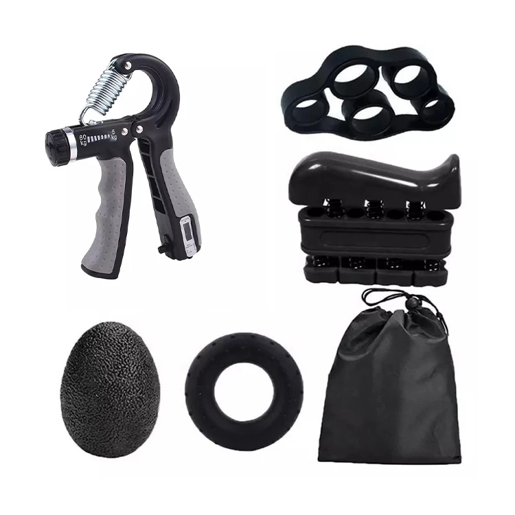 Top Selling Exercise Gym Finger Forearm Carpal Muscle Workout Adjustable Hand Grip Exerciser Handgripper