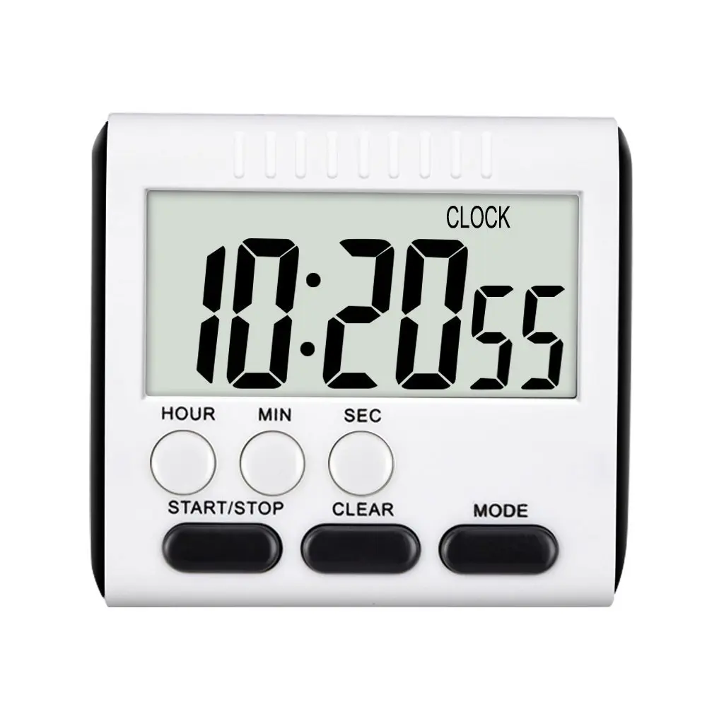 LED digital count up timer digital countdown timer digital kitchen timer