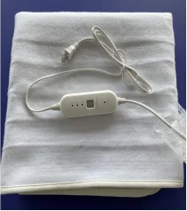 Полностью прилегающее моющееся электрическое одеяло с кроватной юбкой