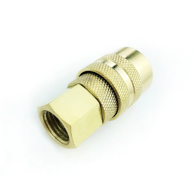 
Hot sale USA American type M02-SF-02B Milton style brass air hose quick release connector coupler pneumatic quick coupling 