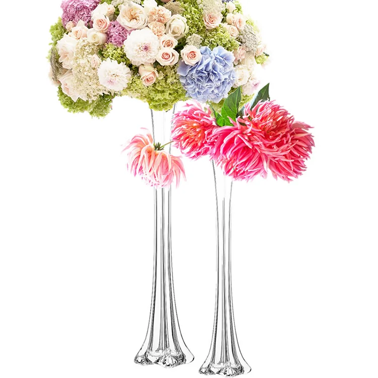 Aeofa European creative color small fresh glass vase dining room table furnishing