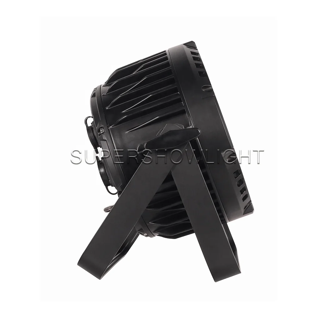 Supershow par led 18x18w rgbw a uv 18*18w 6in1 flat par dmx512 aluminum alloy ip65 waterproof rgbw led outdoor stage par light