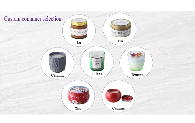 Luxury private custom scented candle multi-colored green holiday decoration special ceramic scented candle