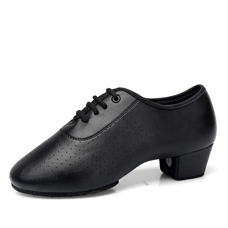 Girls Latin Dance Shoes Lace-up Ballroom Modern Salsa Rhythm Teaching Practice Dance Shoes